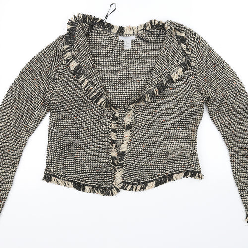 H&M Womens Yellow   Cardigan Jumper Size M