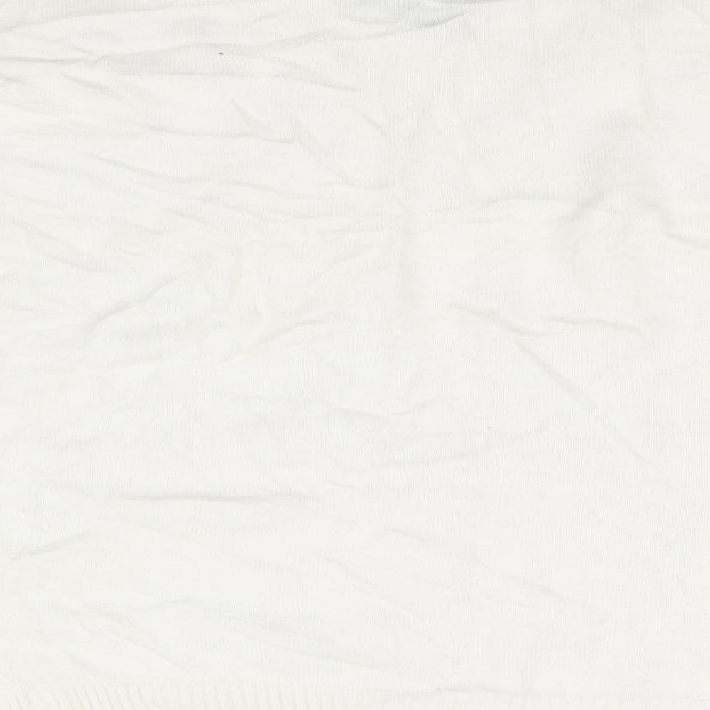 Dunnes Stores Womens White   Henley Jumper Size 20