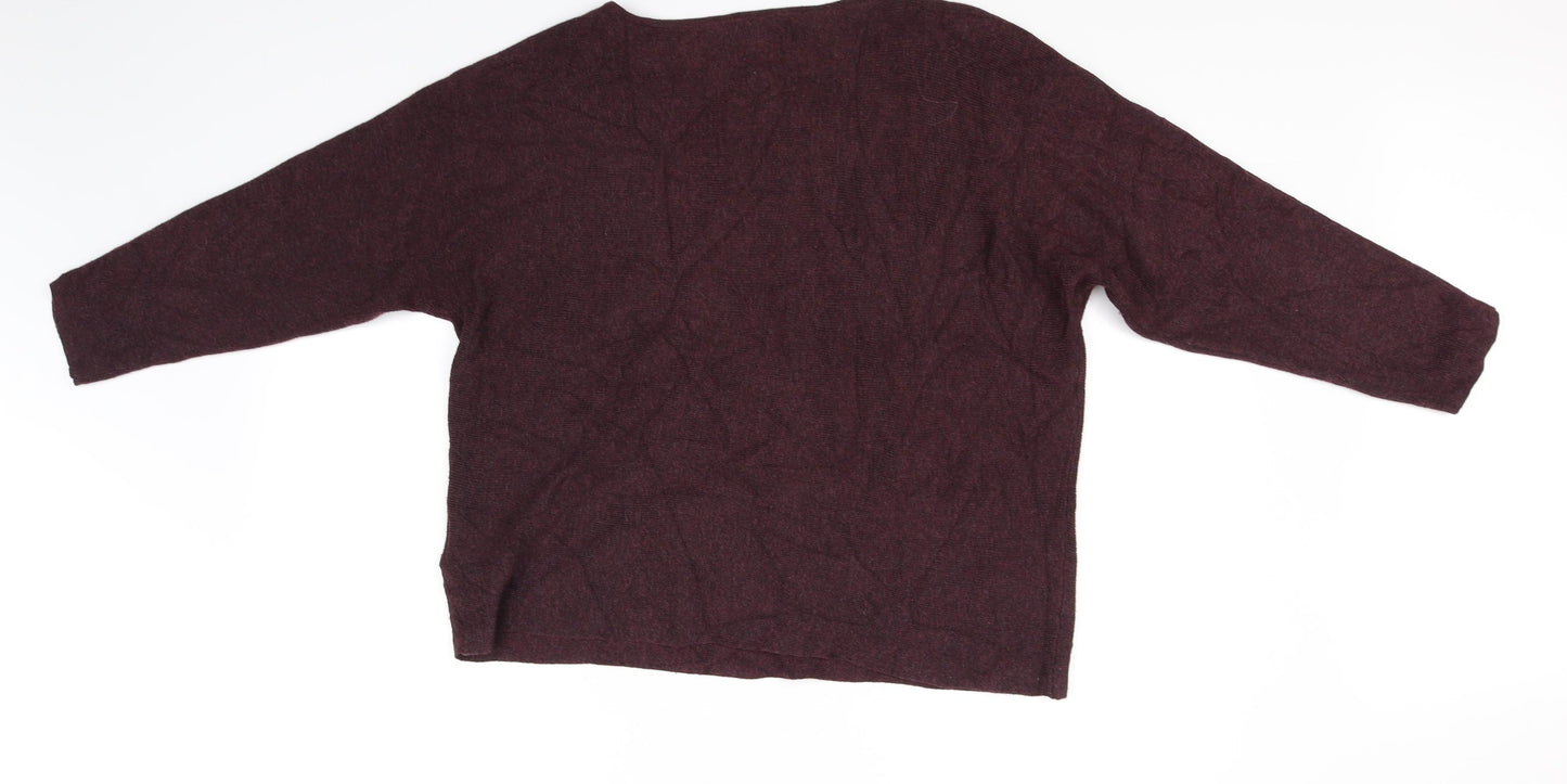 H&M Womens Purple   Pullover Jumper Size M