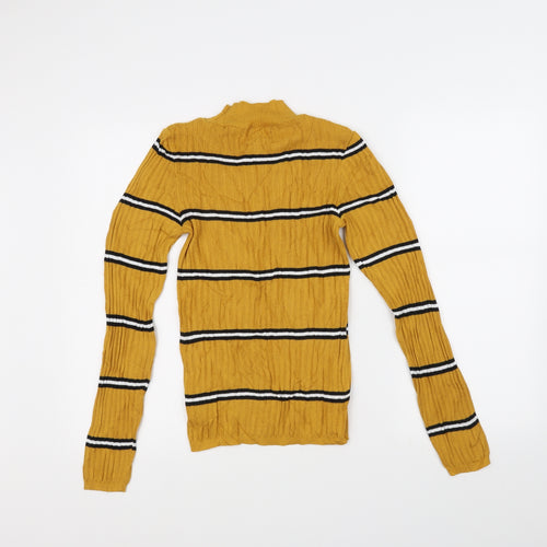 Primark Womens Yellow   Basic Blouse Size S
