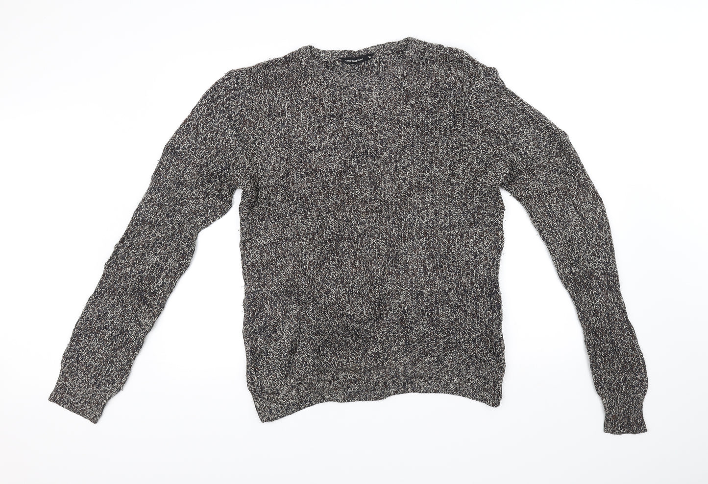 Cedar Wood State Womens Grey   Henley Jumper Size M