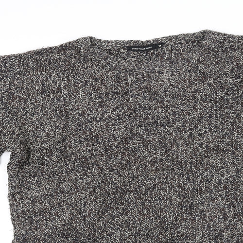 Cedar Wood State Womens Grey   Henley Jumper Size M