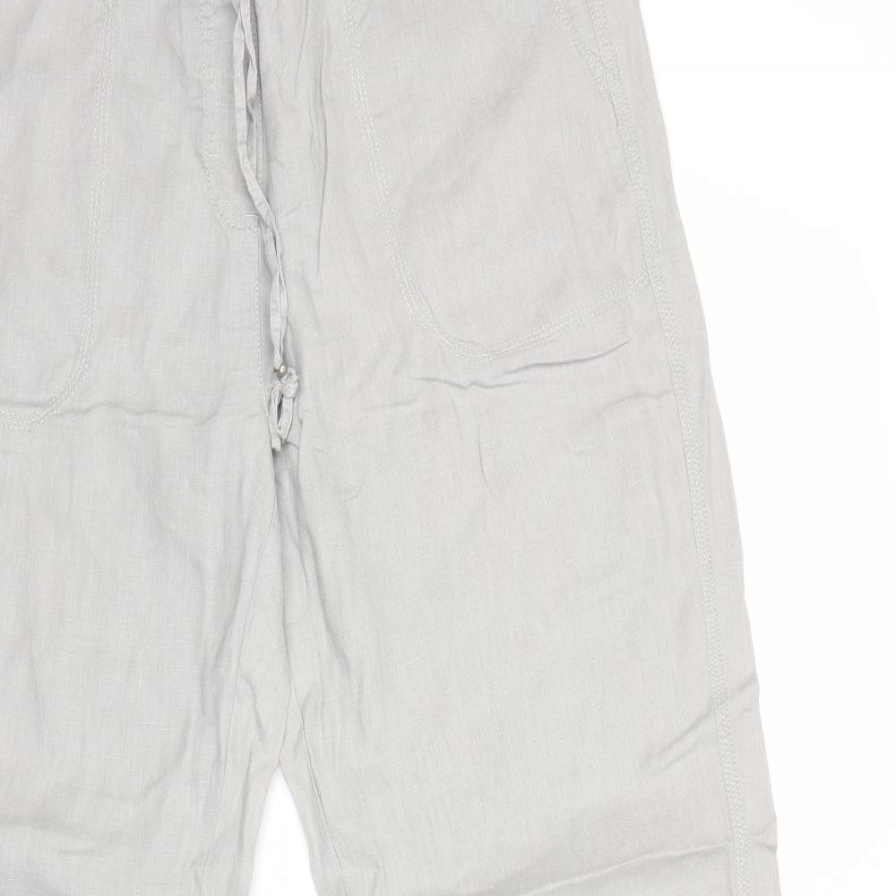 Marks and Spencer Womens Grey   Trousers  Size 14 L30 in