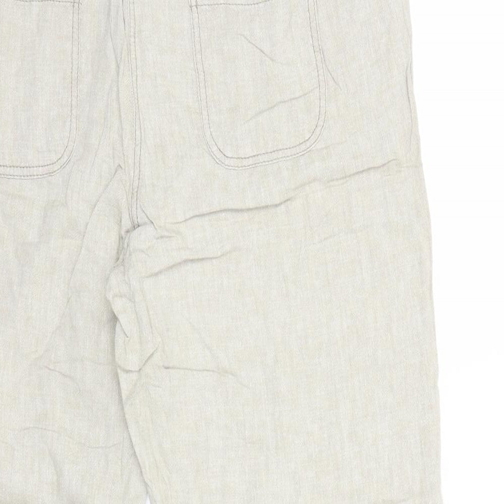 George Womens Beige   Trousers  Size 16 L27 in