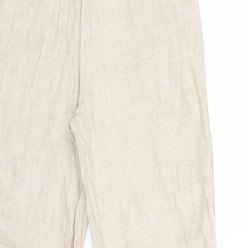 NEXT Womens Beige   Trousers  Size 10 L29 in