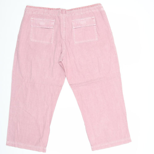New Look Womens Pink   Trousers  Size 34 in L28 in