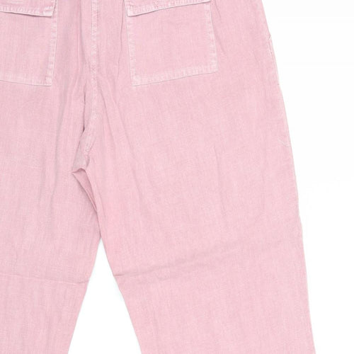 New Look Womens Pink   Trousers  Size 34 in L28 in