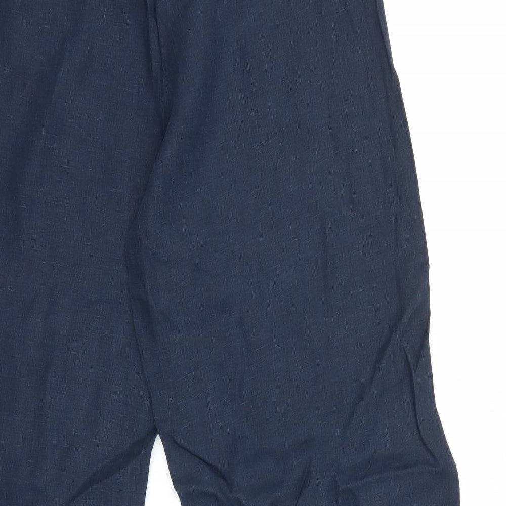 White Stuff Womens Blue   Trousers  Size 10 L31 in