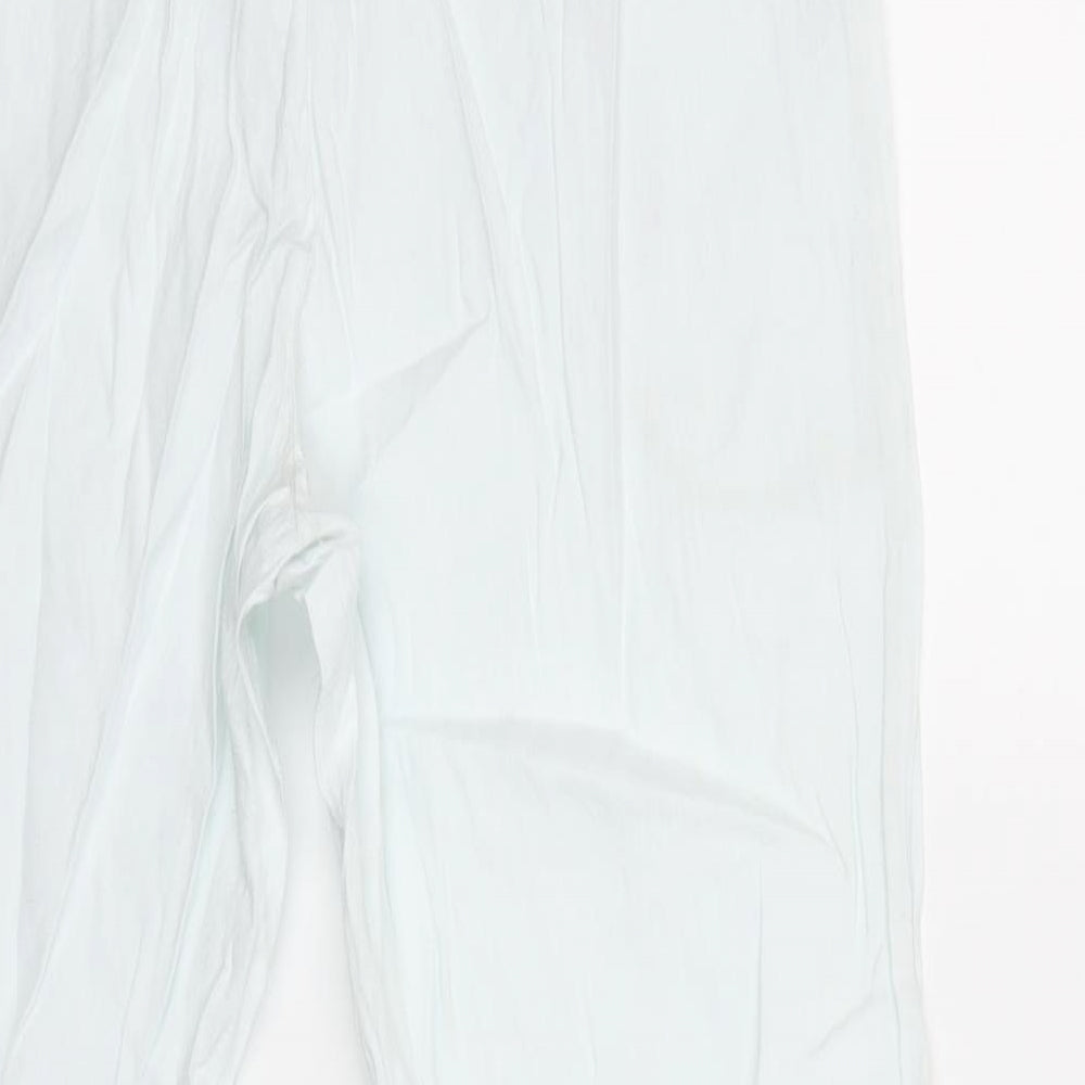 Topshop Womens Blue   Trousers  Size 12 L26 in