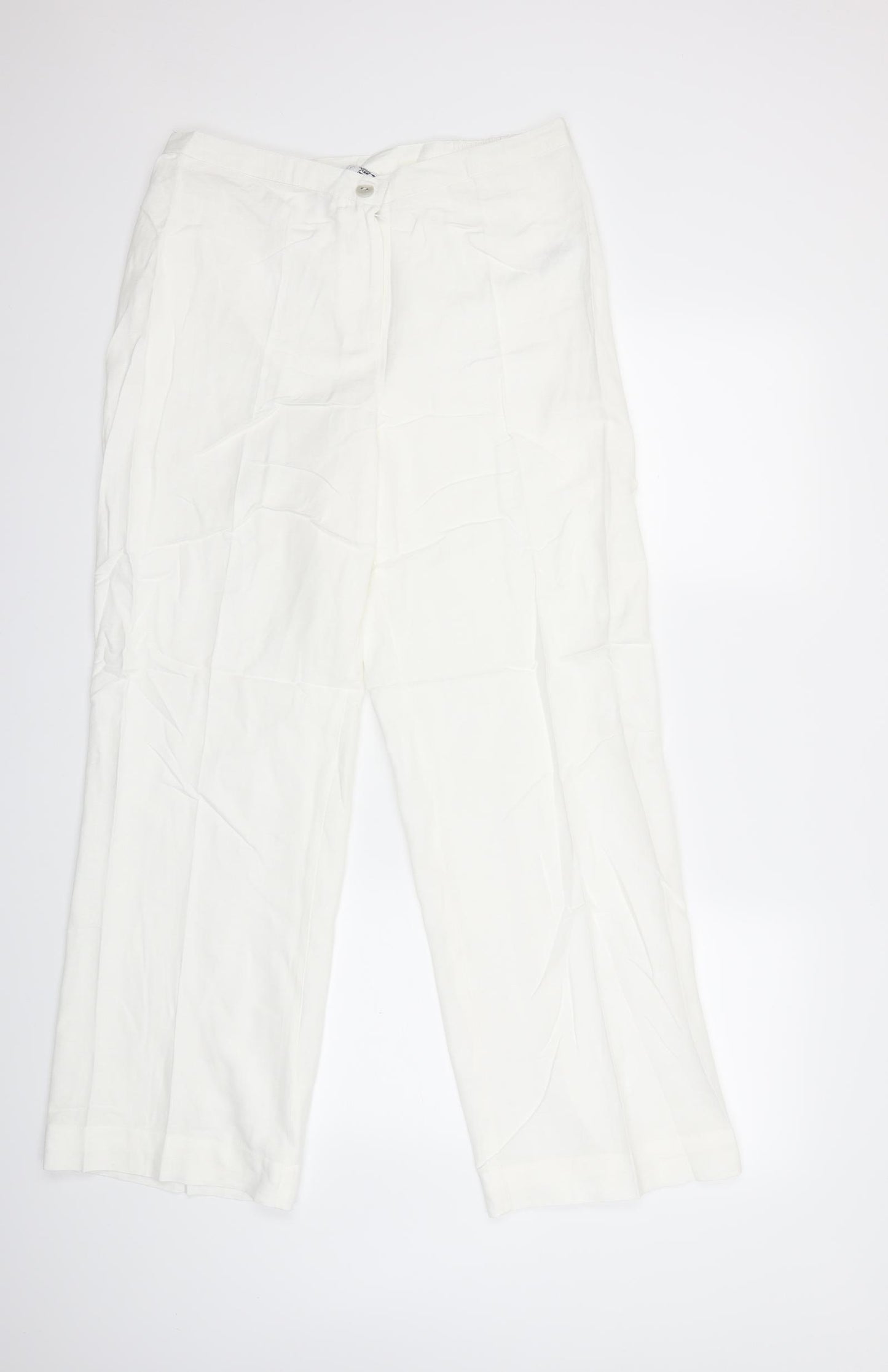 Joanna Hope Womens White   Trousers  Size 14 L30 in