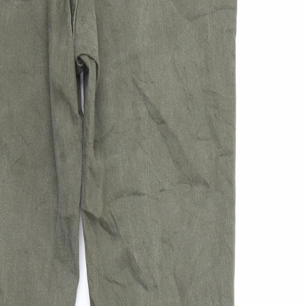 H&M Womens Green  Denim Skinny Jeans Size 10 L29 in