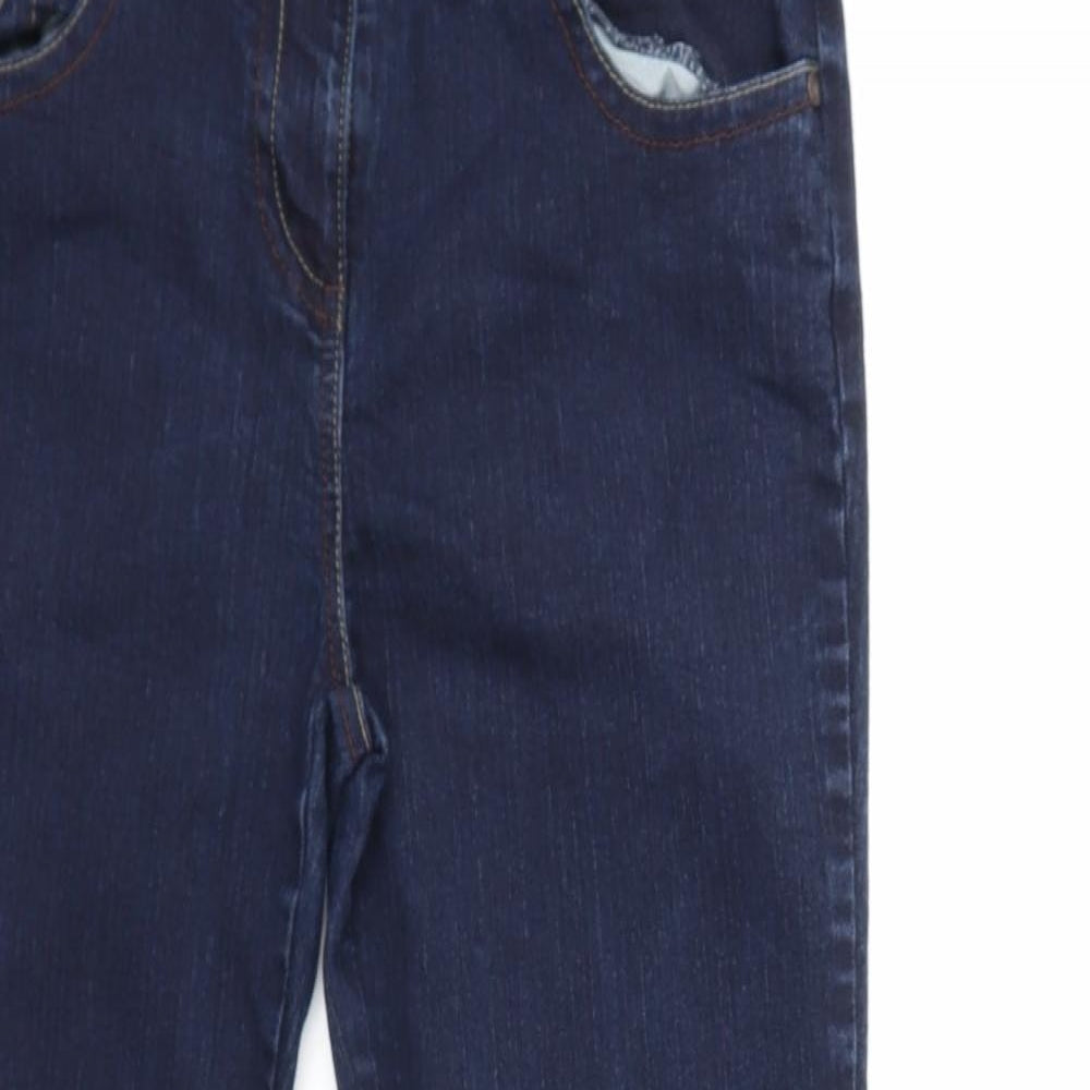 George Womens Blue  Denim Straight Jeans Size 12 L28 in
