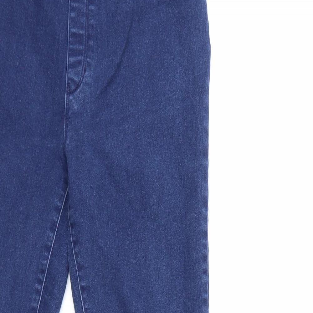 George Womens Blue  Denim Jegging Jeans Size 14 L27 in