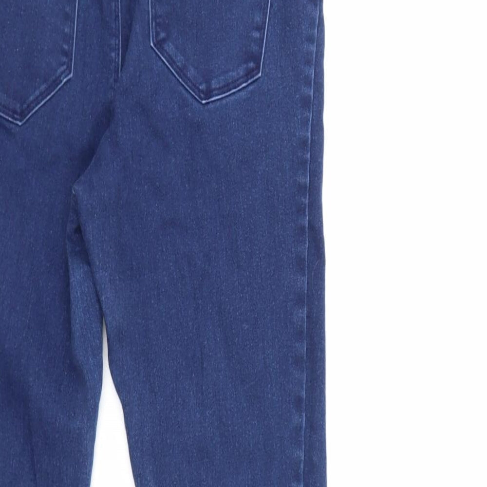 George Womens Blue  Denim Jegging Jeans Size 14 L27 in