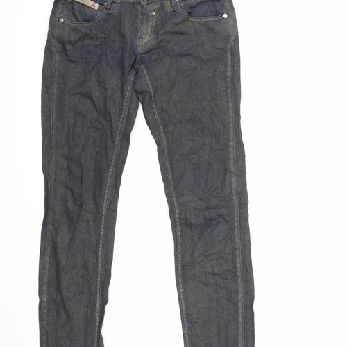 Herrlicher Mens Blue  Denim Straight Jeans Size 28 in L32 in