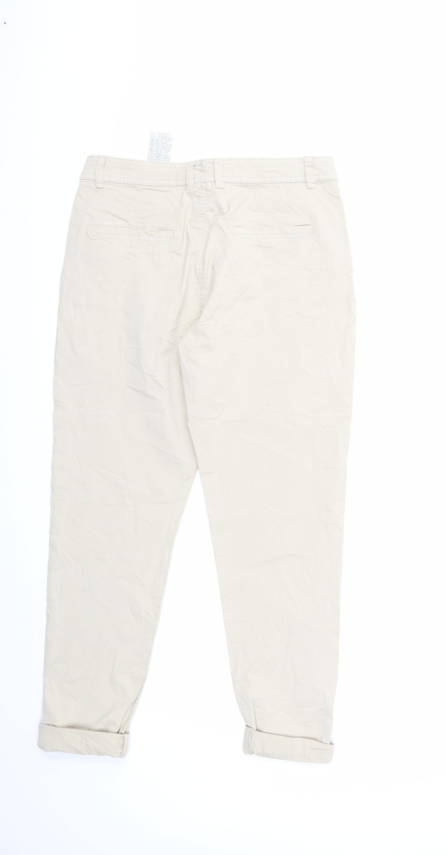 Clockhouse Womens Beige   Trousers  Size 8 L27 in