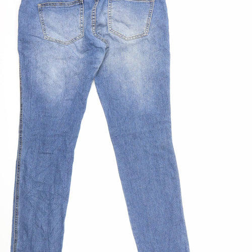 Amisu Womens Blue  Denim Skinny Jeans Size 28 in L32 in