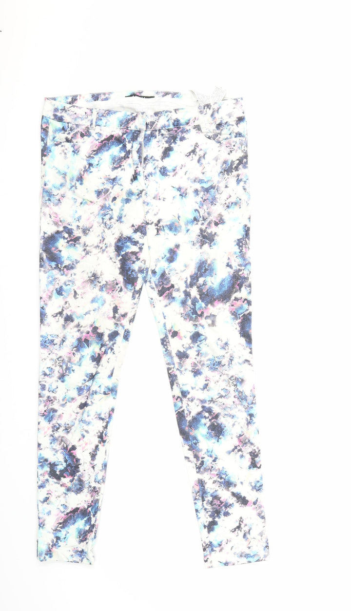 Mohito Womens White  Denim Skinny Jeans Size 8 L27 in