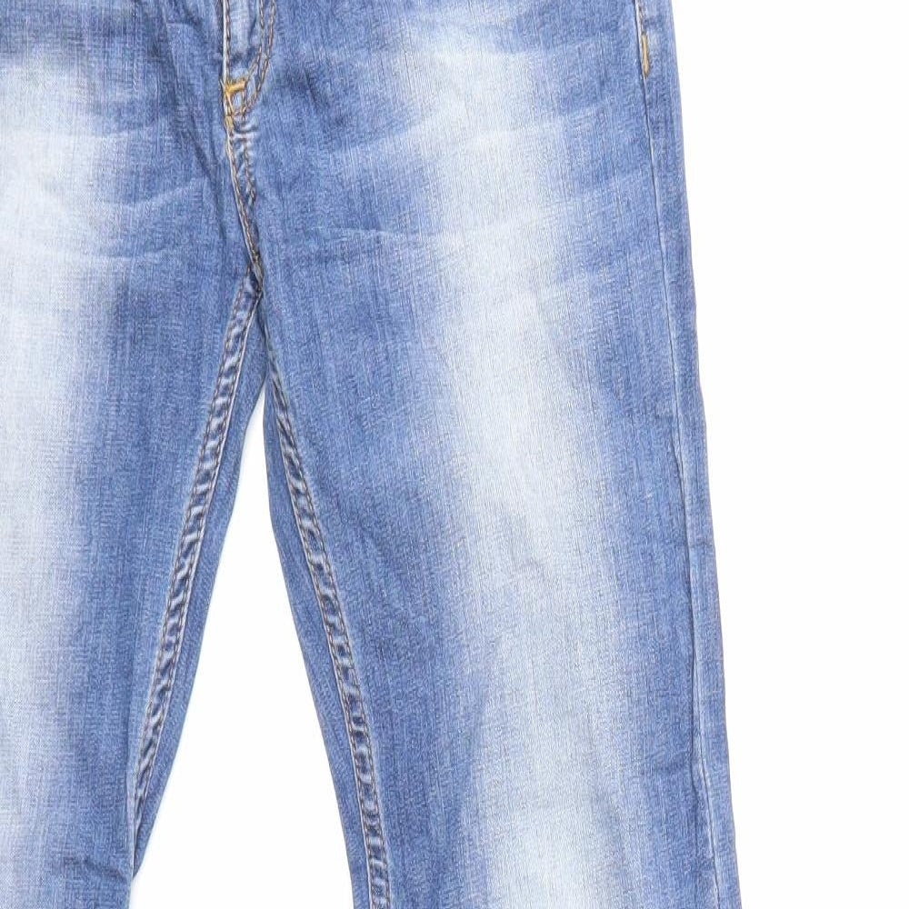 ELIZABETH FRENCHI Womens Blue  Denim Skinny Jeans Size 32 in L32 in