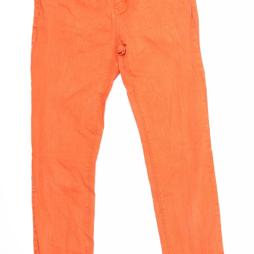Street One Womens Orange  Denim Skinny Jeans Size 30 in L30 in