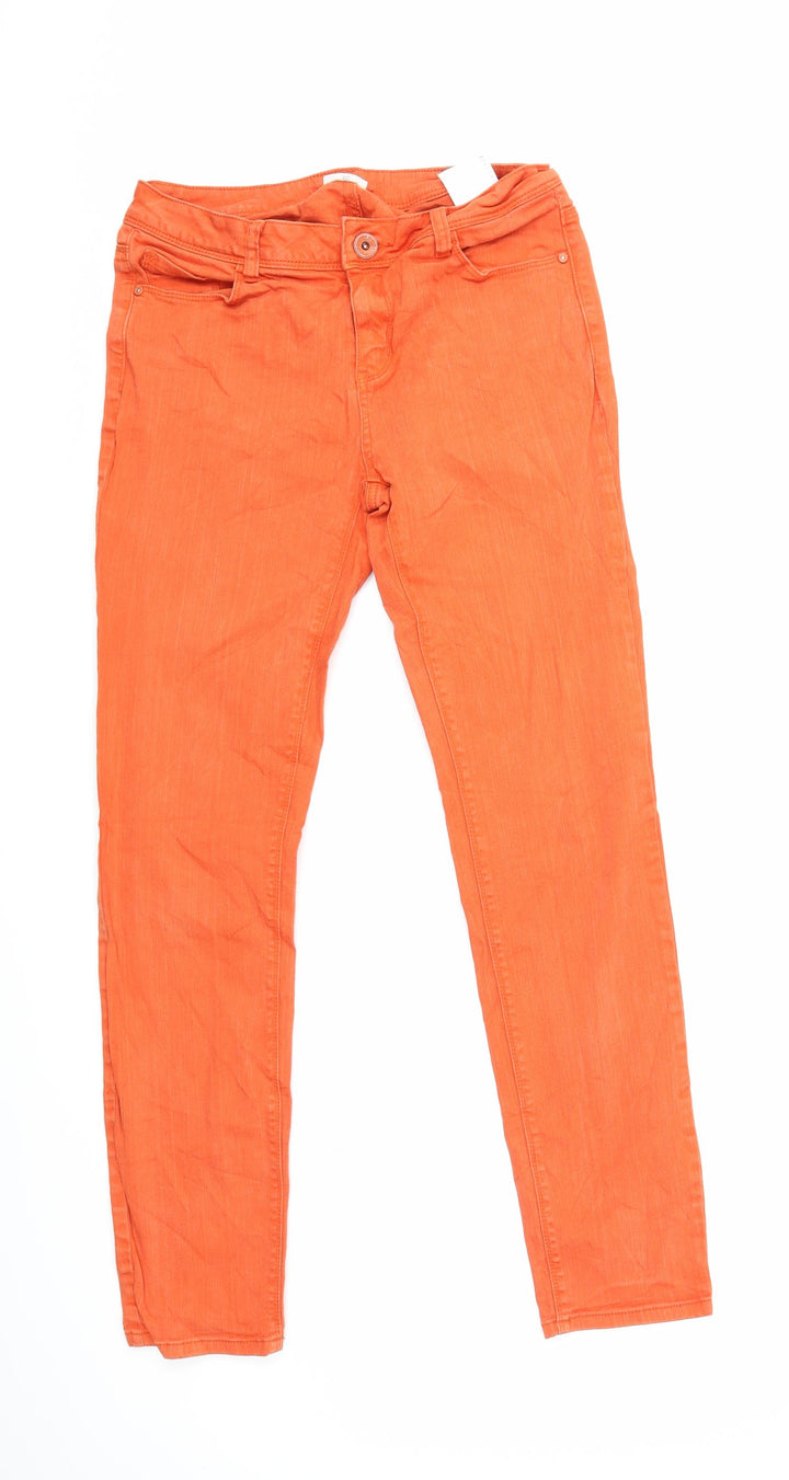 Street One Womens Orange  Denim Skinny Jeans Size 30 in L30 in
