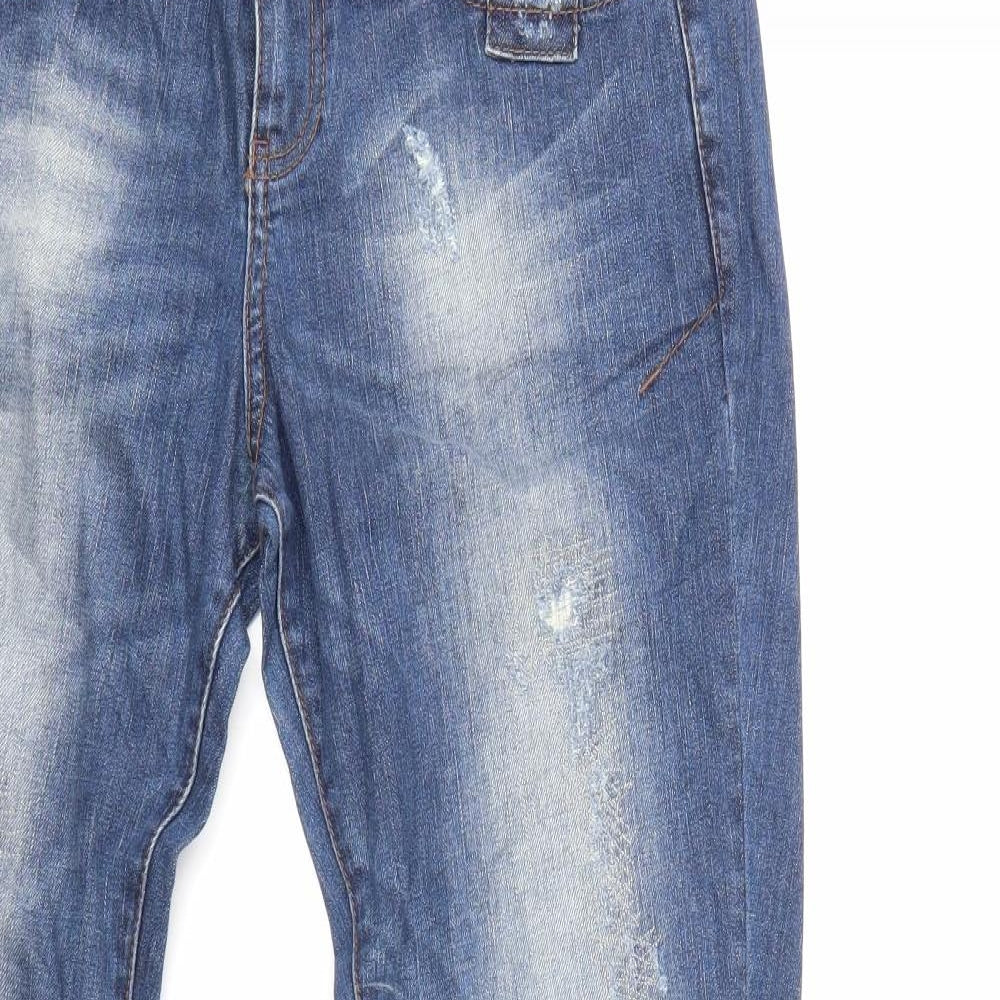 s.Oliver Womens Blue  Denim Straight Jeans Size 40 in L32 in