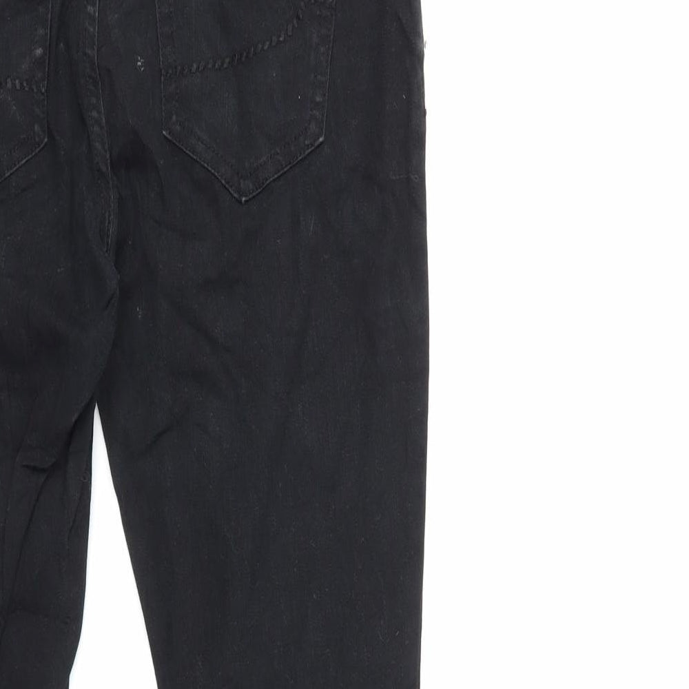 Amisu Womens Black  Denim Skinny Jeans Size 27 in L30 in