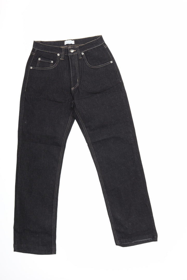 KIMMY Womens Black  Denim Straight Jeans Size 26 in L29 in