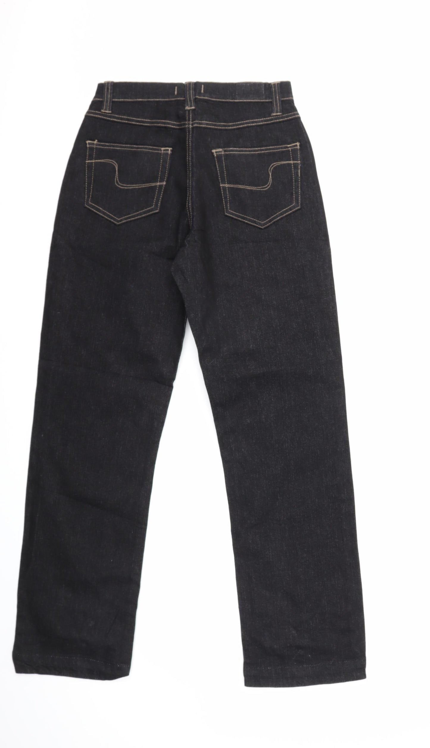 KIMMY Womens Black  Denim Straight Jeans Size 26 in L29 in