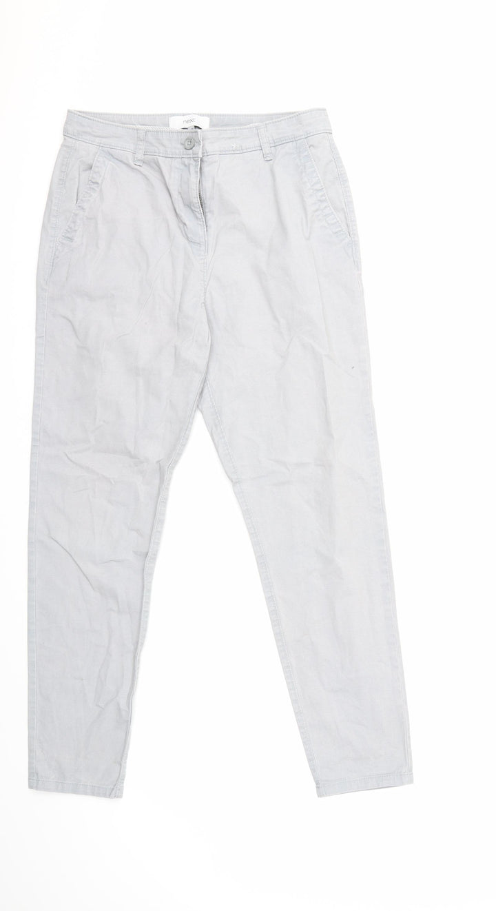NEXT Womens Grey Denim Skinny Jeans Size 10 L27 in