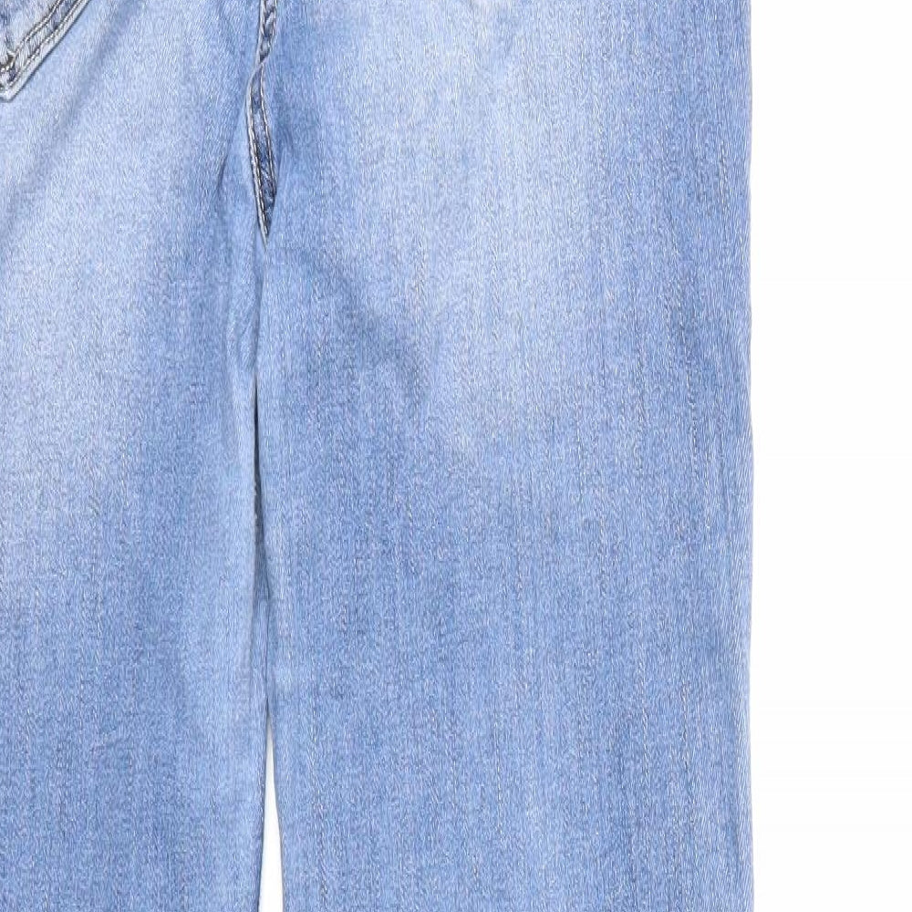 NEXT Womens Blue  Denim Bootcut Jeans Size 16 L30 in