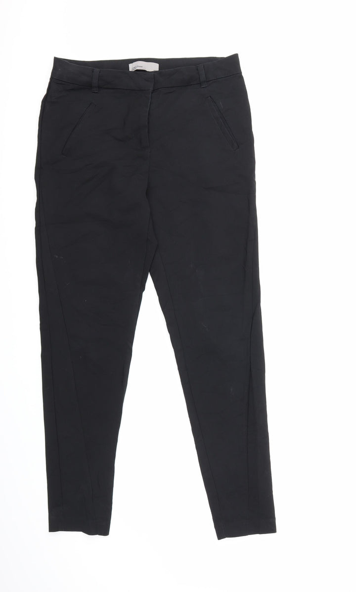 VERO MODA Womens Black Dress Pants Trousers Size 34 in L29 in