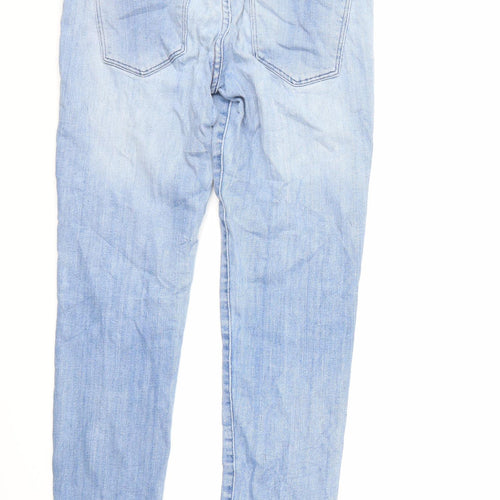 H&M Womens Blue  Denim Skinny Jeans Size 28 in L30 in