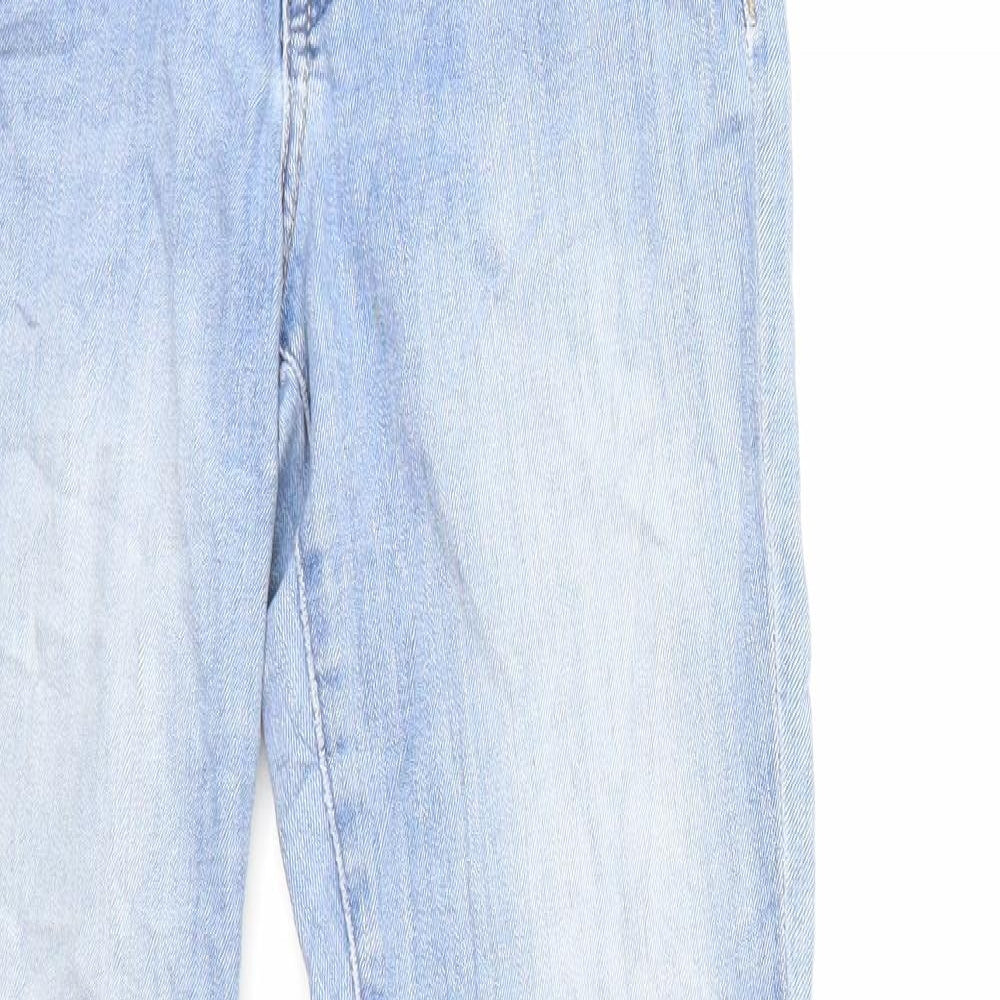 H&M Womens Blue  Denim Skinny Jeans Size 28 in L30 in