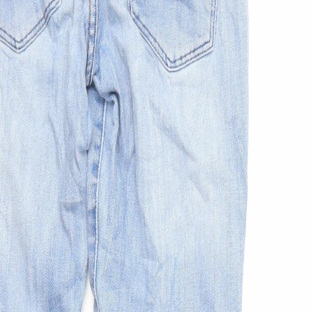 H&M Womens Blue  Denim Skinny Jeans Size 28 in L30 in