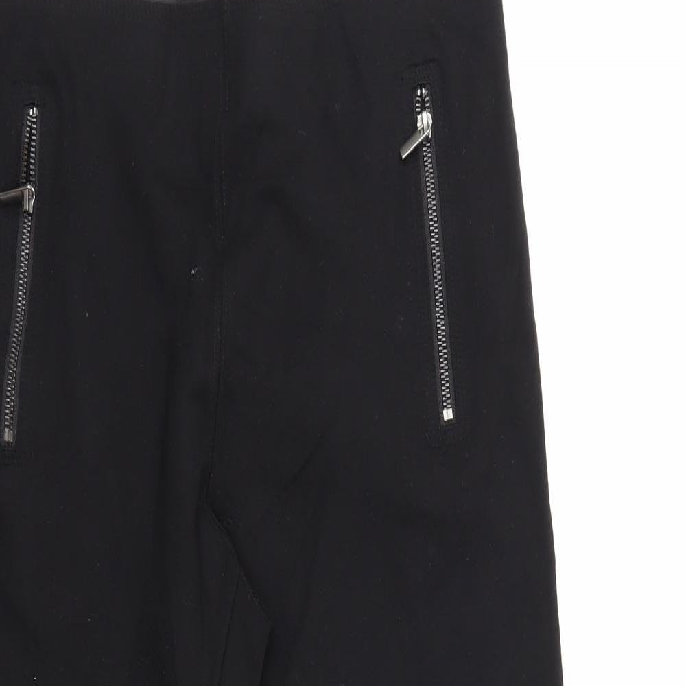 NEXT Womens Black   Trousers  Size 16 L25 in