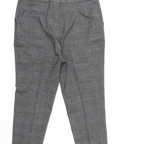 Preworn Womens Grey Check  Trousers  Size 36 in L27 in