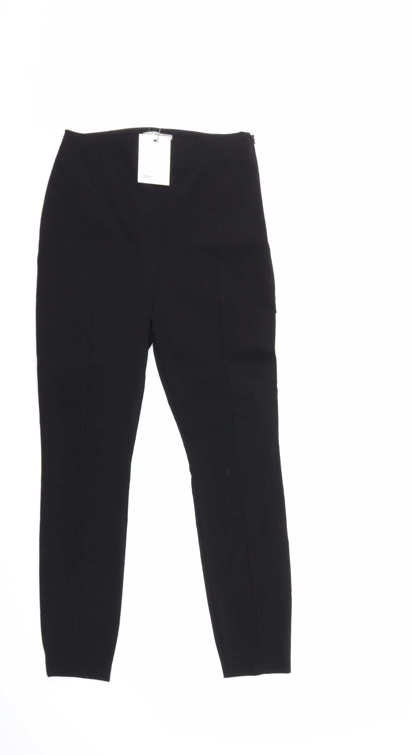 ASOS Womens Black   Trousers  Size 10 L26 in