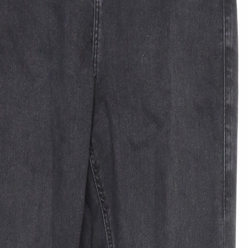 Topshop Mens Grey  Denim Skinny Jeans Size 30 in L30 in - Joni jeans