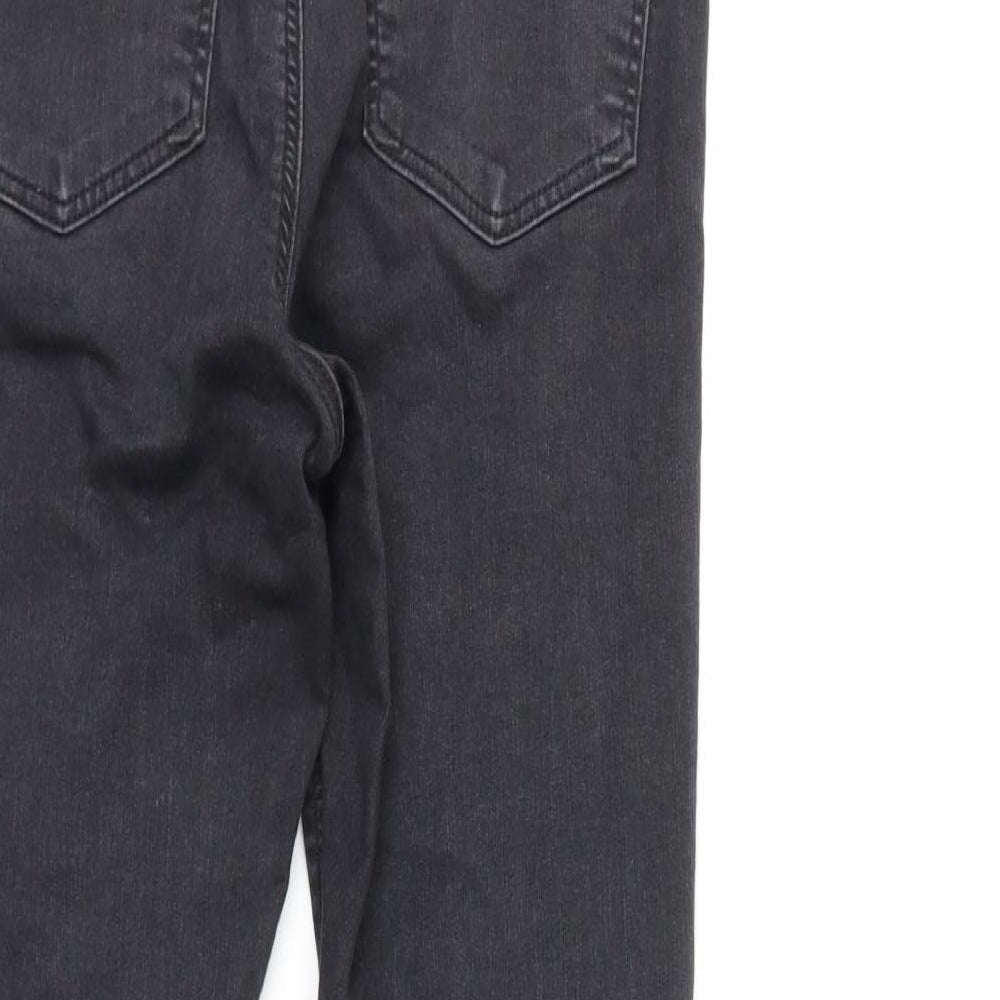 Topshop Mens Grey  Denim Skinny Jeans Size 30 in L30 in - Joni jeans