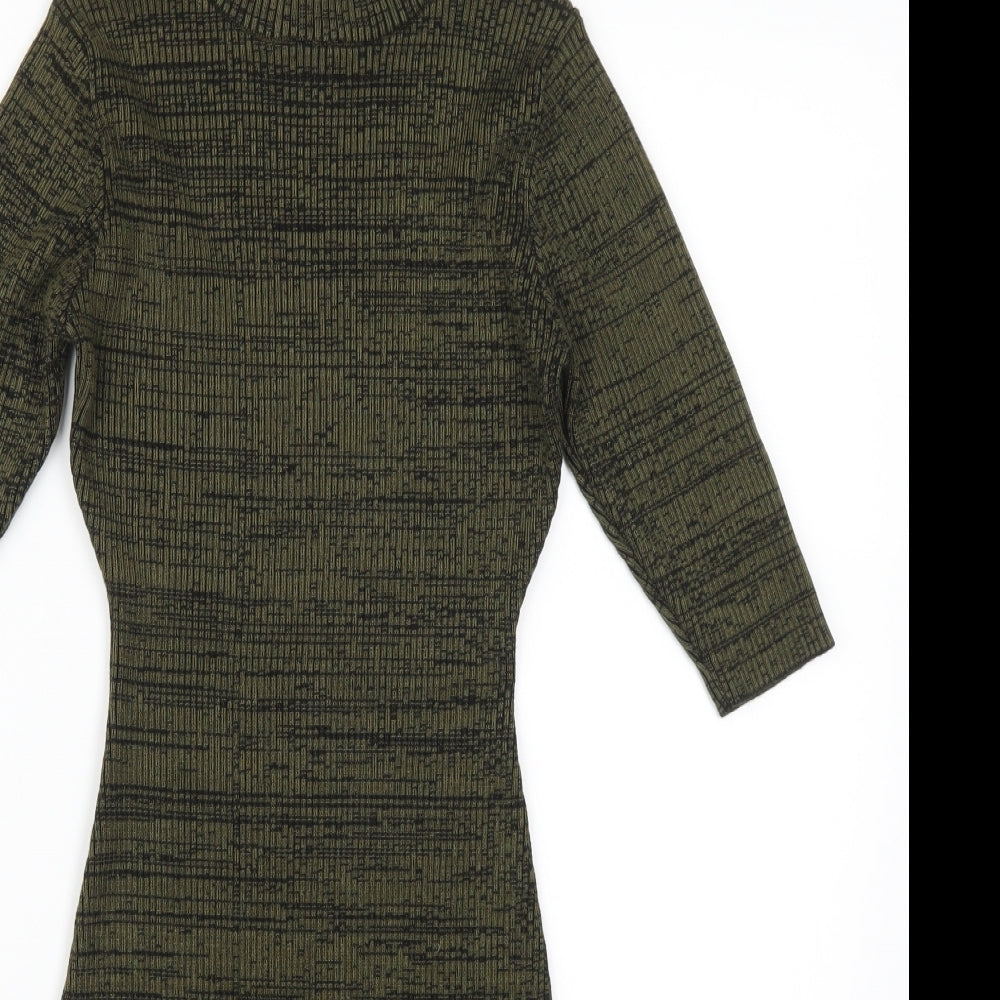 LU NYC Womens Green   Jumper Dress  Size L