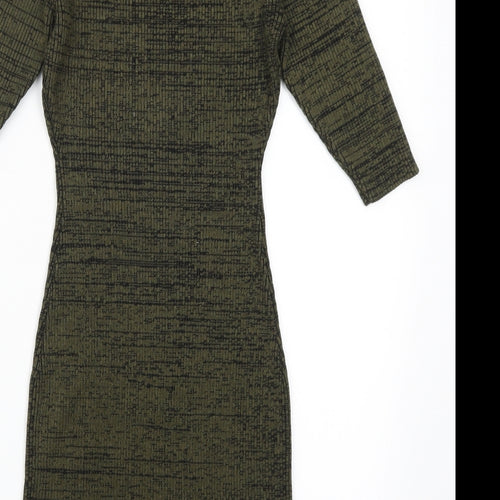 LU NYC Womens Green   Jumper Dress  Size L