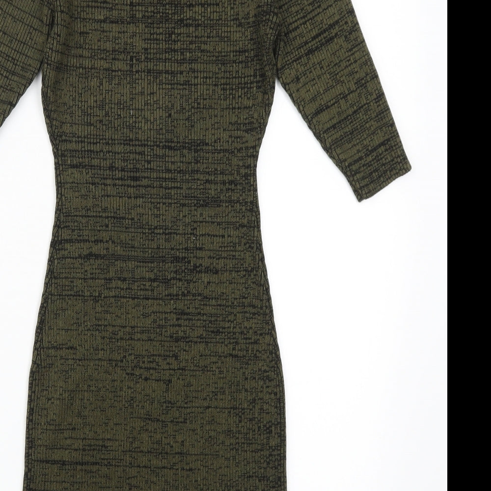 LU NYC Womens Green   Jumper Dress  Size L
