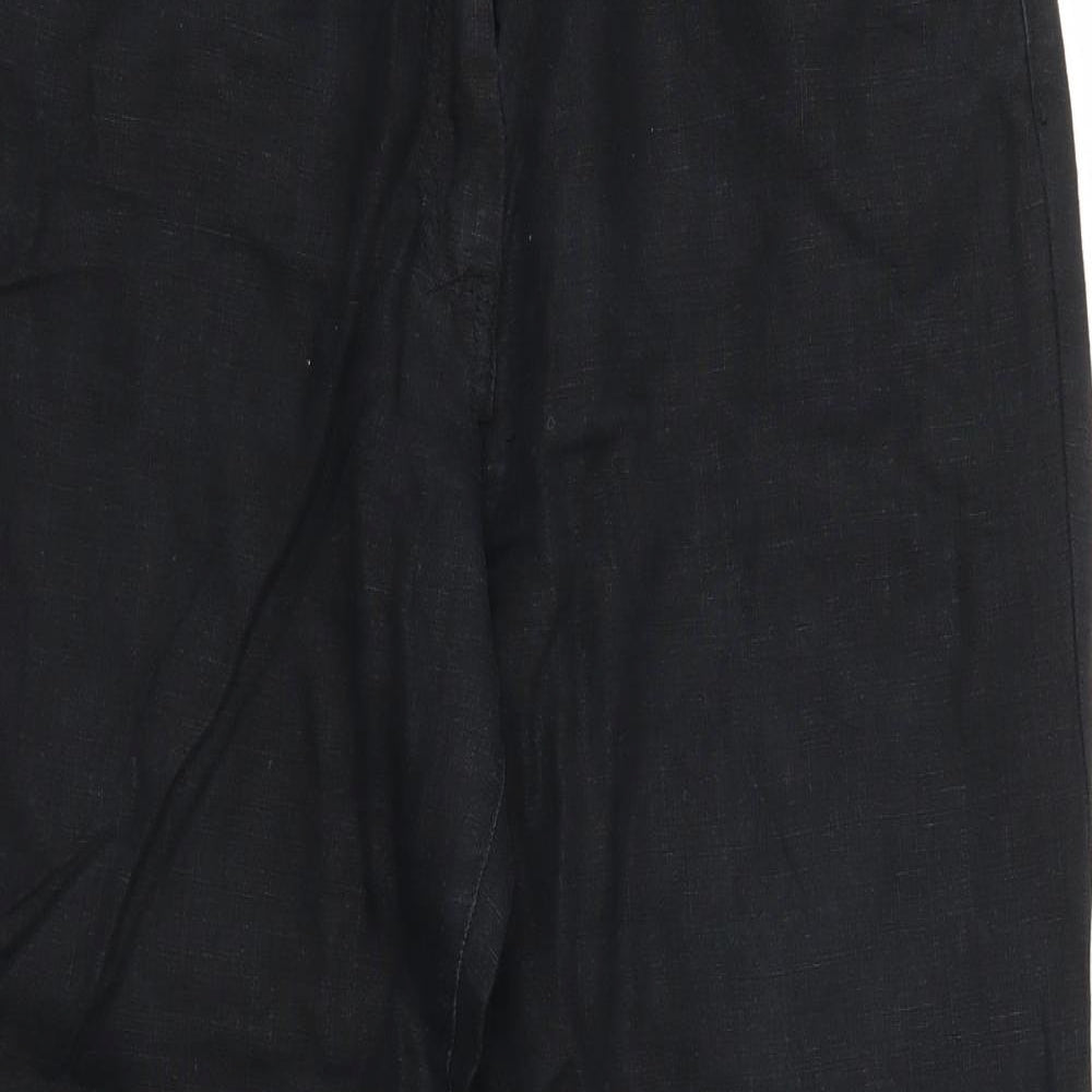 French Connection Womens Black   Trousers  Size 12 L29 in