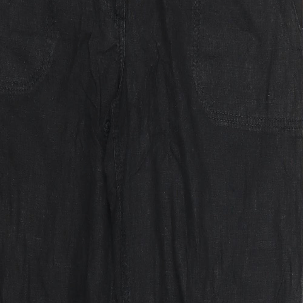 NEXT Womens Black   Trousers  Size 10 L29.5 in