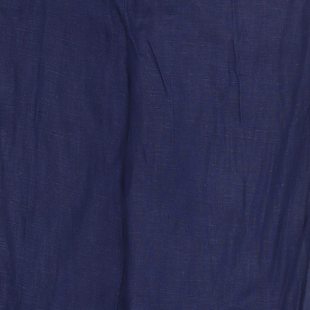 Pure Womens Blue   Trousers  Size 12 L29 in
