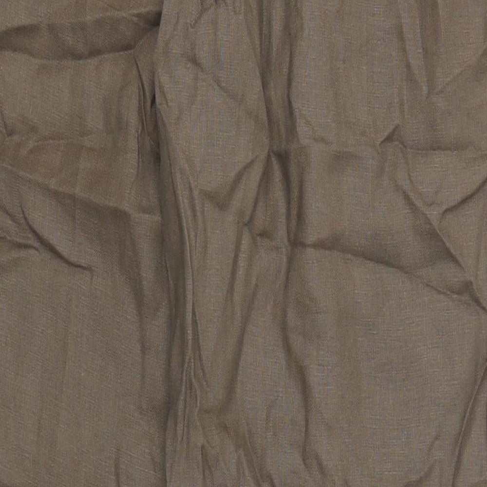 Preworn Womens Brown   Trousers  Size 14 L32 in
