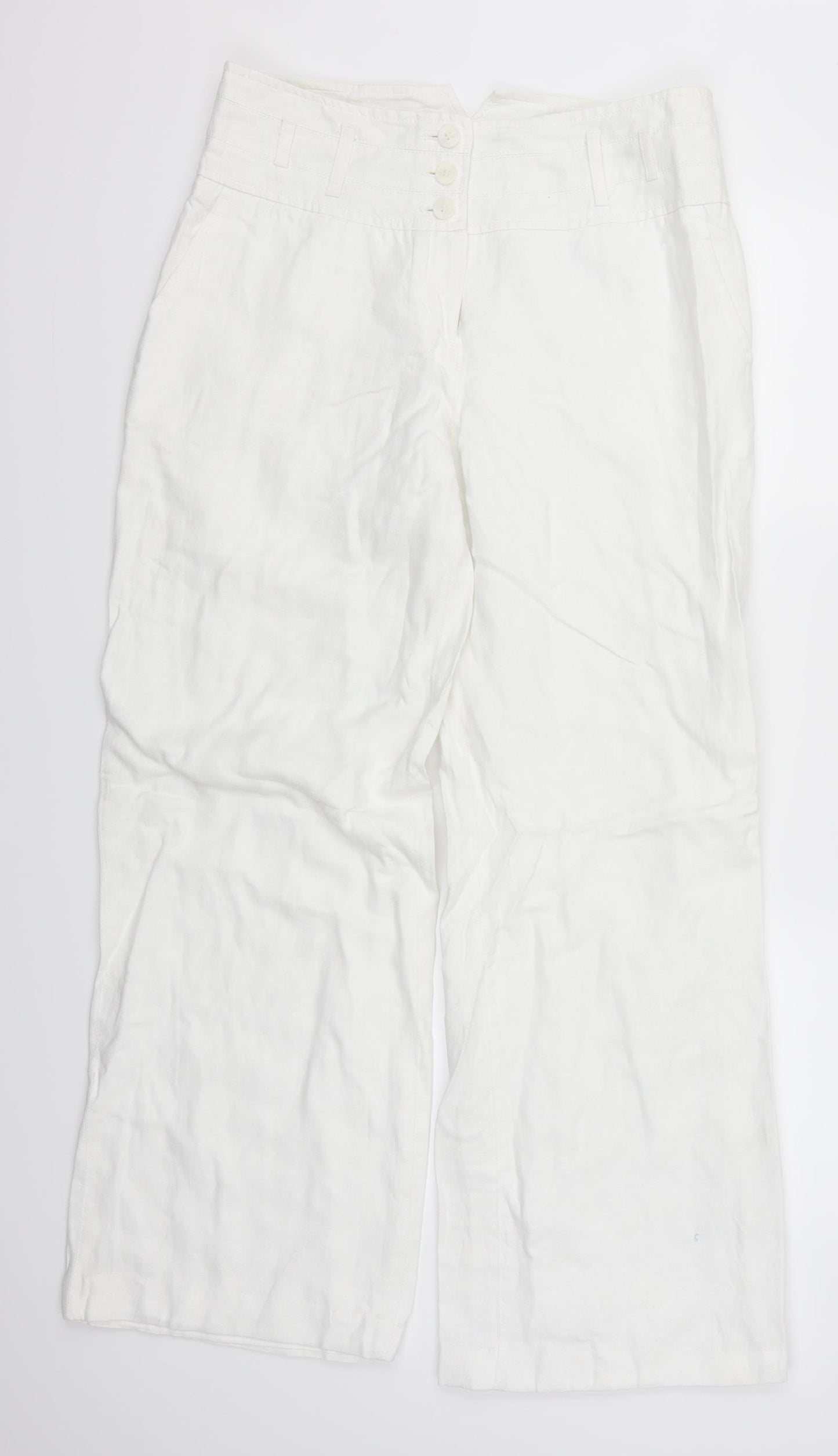 NEXT Womens White   Trousers  Size 32 in L29 in