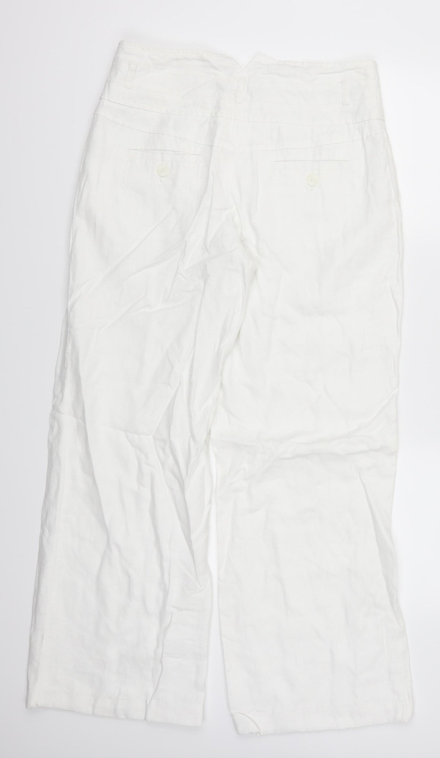 NEXT Womens White   Trousers  Size 32 in L29 in