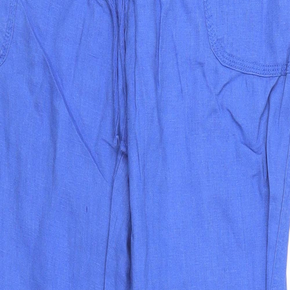 Atmosphere Womens Blue   Trousers  Size 12 L29 in